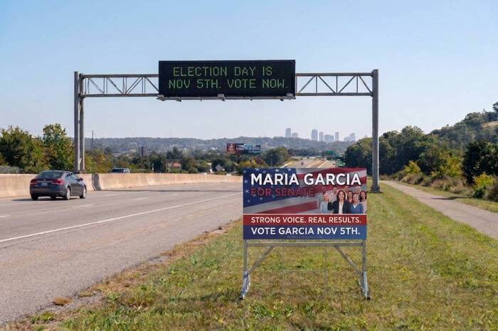 Political Highway Signs