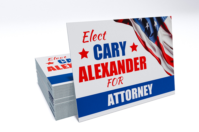 Political 18x24 Inch Yard Signs