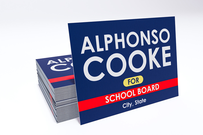 Political 18x24 Inch Yard Signs