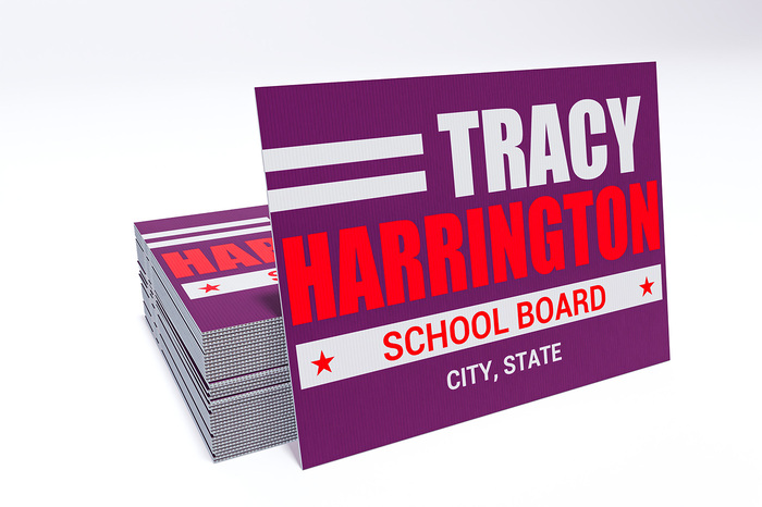 Political 18x24 Inch Yard Signs