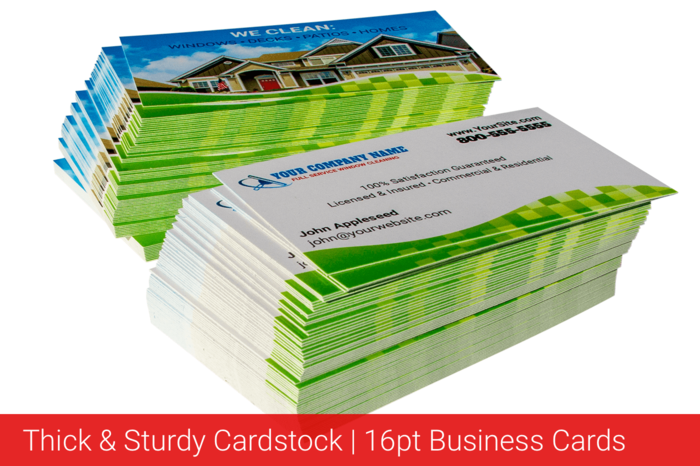 Thick and Sturdy Cardstock 16pt Business Cards Thick and Sturdy Cardstock 16pt Business Cards