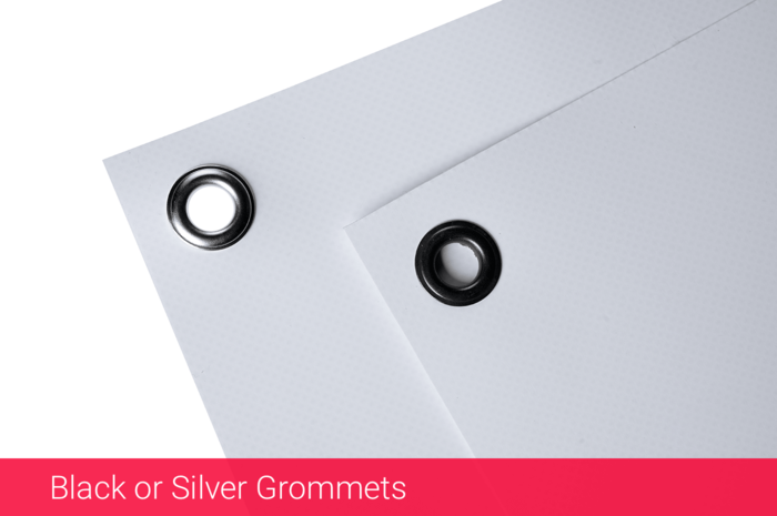 Black or Silver Grommets