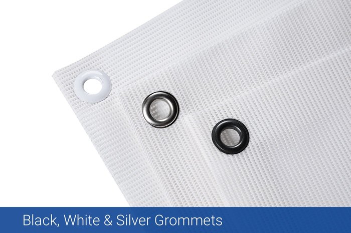  Mesh Banner Colored Grommets