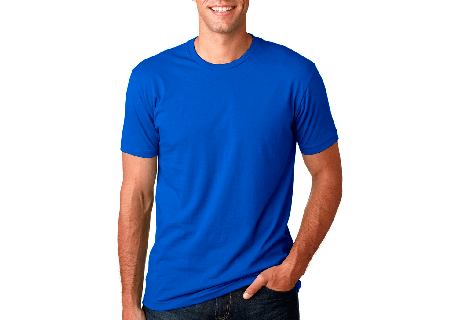 royal blue t shirt for men