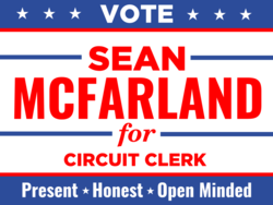 circuit-clerk political yard sign template 9905