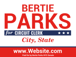 circuit-clerk political yard sign template 9908