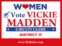 circuit-clerk political yard sign template 9911