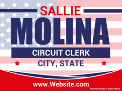 circuit-clerk political yard sign template 9915