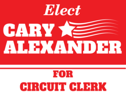 circuit-clerk political yard sign template 9917