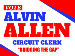 circuit-clerk political yard sign template 9919