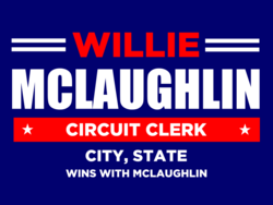 circuit-clerk political yard sign template 9923