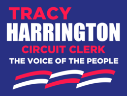 circuit-clerk political yard sign template 9926