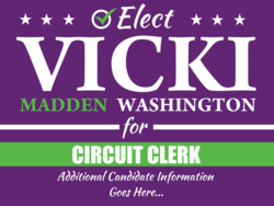circuit-clerk political yard sign template 9932