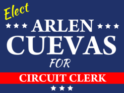 circuit-clerk political yard sign template 9933