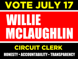 circuit-clerk political yard sign template 9939