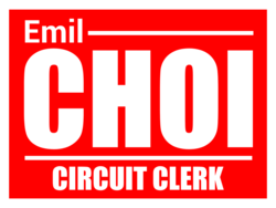 circuit-clerk political yard sign template 9947