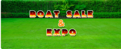 Boat Sale Expo Yard Card Ad Kit