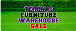 Name Furniture Warehouse Sale Yard Card Ad Kit