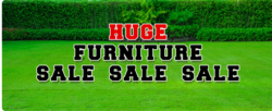 Huge Furniture Sale Sale Yard Card Ad Kit