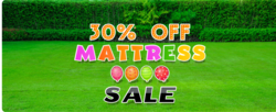 % Off Mattress Sale Yard Card Ad Kit