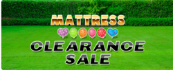Mattress Clearance Sale Yard Card Ad Kit