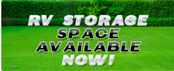 RV / Boat and Storage Available Space Yard Card Ad Kit