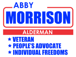 alderman political yard sign template 9654