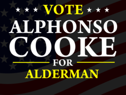 alderman political yard sign template 9656