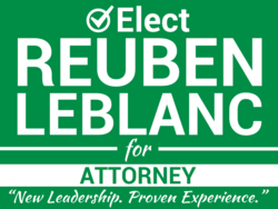 attorney political yard sign template 9722