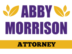 attorney political yard sign template 9725