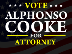 attorney political yard sign template 9728