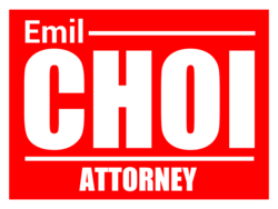 attorney political yard sign template 9731