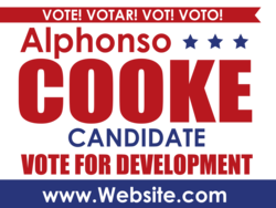 candidate political yard sign template 9737