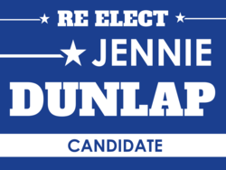 candidate political yard sign template 9741