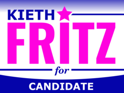 candidate political yard sign template 9745