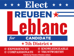 candidate political yard sign template 9751
