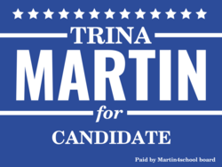 candidate political yard sign template 9759