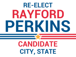 candidate political yard sign template 9785