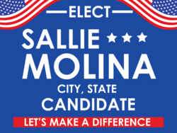 candidate political yard sign template 9792