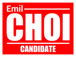 candidate political yard sign template 9803
