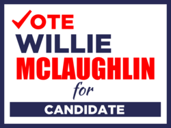 candidate political yard sign template 9806