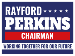 chairman political yard sign template 9814