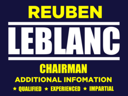 chairman political yard sign template 9850