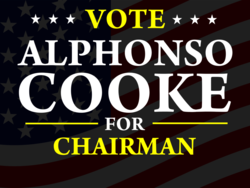 chairman political yard sign template 9872