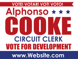 circuit-clerk political yard sign template 9881