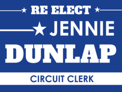 circuit-clerk political yard sign template 9885