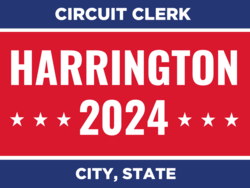 circuit-clerk political yard sign template 9887