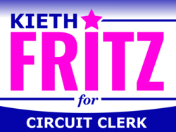 circuit-clerk political yard sign template 9889