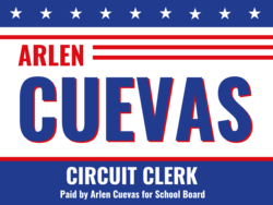 circuit-clerk political yard sign template 9890