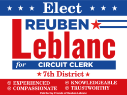 circuit-clerk political yard sign template 9895